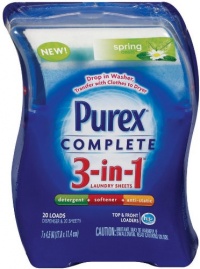 Purex Complete 3-in-1 Spring Oasis, 20-Count Boxes