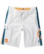 Weather might change but your love for football doesn't. Show off your allegiance to the Miami Dolphins even in the off-season with these NFL board shorts from Quiksilver.