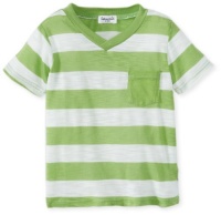 Splendid Littles Baby-Boys Newborn White Slub Rugby V-Neck Top, Vintage Kelly, 6-12 Months Splendid Littles Baby-Boys Newborn White Slub Rugby V-Neck Top, Vintage Kelly, 6-12 Months