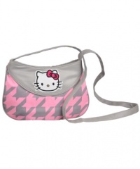 Hello Kitty Houndstooth Purse - pink, one size Hello Kitty Houndstooth Purse - pink, one size