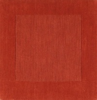 Area Rug 7x9 Rectangle Solid/Striped Red Orange Color - Surya Mystique Rug from RugPal Area Rug 7x9 Rectangle Solid/Striped Red Orange Color - Surya Mystique Rug from RugPal