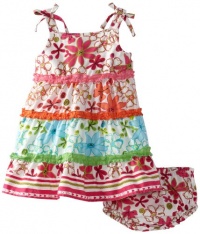Blueberi Boulevard Baby-girls Newborn Flower Tier Layer Sundress, Multi, 3-6 Months Blueberi Boulevard Baby-girls Newborn Flower Tier Layer Sundress, Multi, 3-6 Months