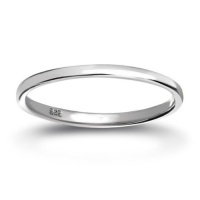 Bling Jewelry .925 Sterling Silver Wedding Band Thumb Toe Ring 2mm Bling Jewelry .925 Sterling Silver Wedding Band Thumb Toe Ring 2mm