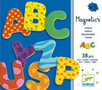 Djeco / Wooden Magnet Play Set, Alphabet Letters