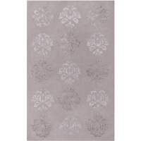 Surya TAM-1006 Tamira Light Gray 2-Feet by 3-Feet Area Rug Surya TAM-1006 Tamira Light Gray 2-Feet by 3-Feet Area Rug