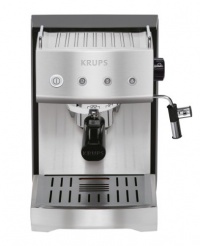 KRUPS XP5280 Pump Espresso Machine with KRUPS Precise Tamp Technology and Stainless Steel Housing, Silver KRUPS XP5280 Pump Espresso Machine with KRUPS Precise Tamp Technology and Stainless Steel Housing, Silver