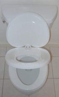 Xpress Trainer Pro-All In One-Real Simple Potty Training Round/Standard Family Toilet Seat Xpress Trainer Pro-All In One-Real Simple Potty Training Round/Standard Family Toilet Seat