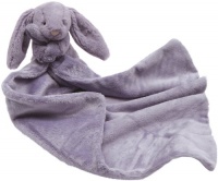 Jellycat Bashful Bunny Plum Soother 18 Blankie Jellycat Bashful Bunny Plum Soother 18 Blankie