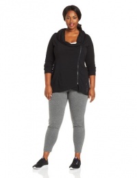 Calvin Klein Performance Women's Plus-Size Asymetrical Zip Jacket