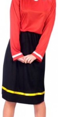 Fun World Costumes Women's Womens Olive Oyl Costume Fun World Costumes Women's Womens Olive Oyl Costume