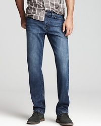 Bolster your jeans portfolio with this classic pair from Paige Denim, a true-blue style for your casual cool wear-anytime attire. Bolster your jeans portfolio with this classic pair from Paige Denim, a true-blue style for your casual cool wear-anytime attire.