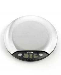 Portion your food and watch the pounds melt away! This kitchen scale is essentials for home cooks and dieters alike, letting you measure up to 7 lbs. of food directly on the stainless steel platform or right in your own mixing bowl. 10-year warranty. Portion your food and watch the pounds melt away! This kitchen scale is essentials for home cooks and dieters alike, letting you measure up to 7 lbs. of food directly on the stainless steel platform or right in your own mixing bowl. 10-year warranty.