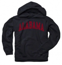 Alabama Crimson Tide Youth Black Arch Hooded Sweatshirt Alabama Crimson Tide Youth Black Arch Hooded Sweatshirt