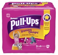 Pull-Ups Learning Design Training Pants, Size 3T - 4T, Girl, 50 Count (Pack of 2) Pull-Ups Learning Design Training Pants, Size 3T - 4T, Girl, 50 Count (Pack of 2)