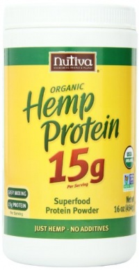 Nutiva Organic Hemp Protein 15 g, 16-Ounce Container Nutiva Organic Hemp Protein 15 g, 16-Ounce Container