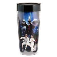 Vandor 99051 Star Wars Plastic Travel Mug, Multicolored, 16-Ounce Vandor 99051 Star Wars Plastic Travel Mug, Multicolored, 16-Ounce