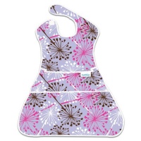 Bumkins Waterproof Supersized Superbib, Purple Dandelion Bumkins Waterproof Supersized Superbib, Purple Dandelion