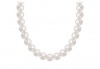 Akoya Cultured Pearl Necklace : 14K White Gold 4 MM Akoya Cultured Pearl Necklace : 14K White Gold