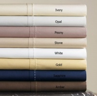 DKNY Donna Karan Essentials 410 Thread Count Standard/Queen Pillowcases Ivory DKNY Donna Karan Essentials 410 Thread Count Standard/Queen Pillowcases Ivory