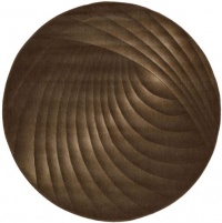 Nourison Zanibar Swirl Mocca 5.6-Feet by 5.6-Feet Round Polyacrylic Area Rug Nourison Zanibar Swirl Mocca 5.6-Feet by 5.6-Feet Round Polyacrylic Area Rug