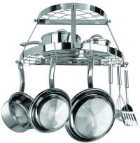 Range Kleen 2 Shelf Wall Mount Pot Rack, Stainless Steel Range Kleen 2 Shelf Wall Mount Pot Rack, Stainless Steel