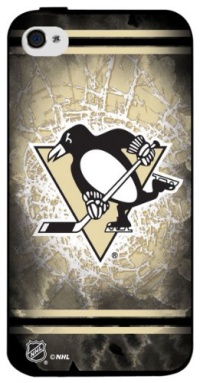 NHL Pittsburgh Penguins Iphone 4 or 4s Hard Cover Case NHL Pittsburgh Penguins Iphone 4 or 4s Hard Cover Case