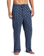 Nautica Men's Sleepwear Nautica Crew Print Knit Pant