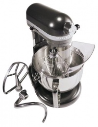 KitchenAid KP26M1XDP Professional 600 Series 6-Quart Stand Mixer, Dark Pewter KitchenAid KP26M1XDP Professional 600 Series 6-Quart Stand Mixer, Dark Pewter