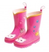 Kidorable Lucky Cat Rain Boot (Toddler/Little Kid), Pink, 5 M US Toddler