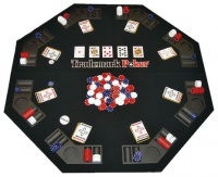 Trademark Poker Texas Traveller Table Top & Chip Travel Set Trademark Poker Texas Traveller Table Top & Chip Travel Set
