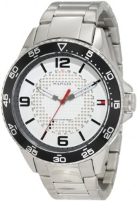 Tommy Hilfiger Men's 1790838 Sport Stainless Steel case and bracelet with white dial Watch Tommy Hilfiger Men's 1790838 Sport Stainless Steel case and bracelet with white dial Watch