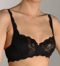 Cosabella Never Say Never Prettie Underwire Bra, 36B, Black Cosabella Never Say Never Prettie Underwire Bra, 36B, Black