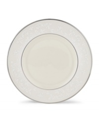 Welcome your guests to the table with the formal elegance of Lenox's Pearl Innocence dinnerware and dishes collection. This fine bone china brings together a graceful tone-on-tone design with hand enameled pearl-like accents and rich bands of polished platinum. Welcome your guests to the table with the formal elegance of Lenox's Pearl Innocence dinnerware and dishes collection. This fine bone china brings together a graceful tone-on-tone design with hand enameled pearl-like accents and rich bands of polished platinum.