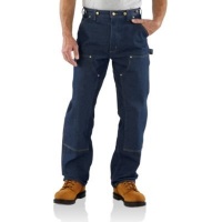Carhartt Men's Washed Denim Work Dungaree Jean Carhartt Men's Washed Denim Work Dungaree Jean