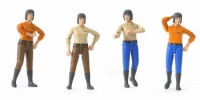 Bruder Woman with Dark Hair and Boots Bruder Woman with Dark Hair and Boots