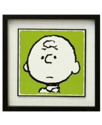 Lovable as ever, Charlie Brown reluctantly poses for his school portrait in this framed art print. A must for Peanuts fans of all ages. Lovable as ever, Charlie Brown reluctantly poses for his school portrait in this framed art print. A must for Peanuts fans of all ages.