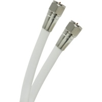 GE 73311 15-Feet RG6 Video Cable, White GE 73311 15-Feet RG6 Video Cable, White