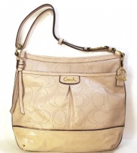 Coach Leather Signature Perforated Park Elevated Duffle Bag 19739 Cashmere Tan Coach Leather Signature Perforated Park Elevated Duffle Bag 19739 Cashmere Tan