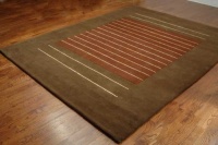 Safavieh Soho Collection SOH310A Handmade Rust and Brown New Zealand Wool Area Rug, 5-Feet by 8-Feet Safavieh Soho Collection SOH310A Handmade Rust and Brown New Zealand Wool Area Rug, 5-Feet by 8-Feet