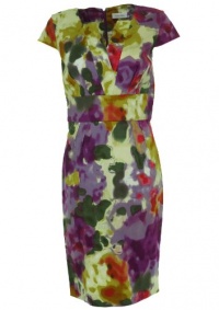 Calvin Klein V-Neck Cap Sleeve Dress Calvin Klein V-Neck Cap Sleeve Dress