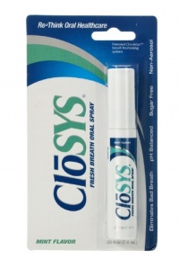 CloSYS Breath Spray .25-Fluid Ounce Individual (Pack of 24)