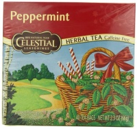 Celestial Seasonings Herb Tea, Peppermint, 40-Count Tea Bags (Pack of 6) Celestial Seasonings Herb Tea, Peppermint, 40-Count Tea Bags (Pack of 6)