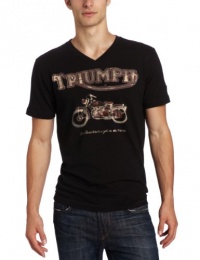Lucky Brand Mens Triumph World's Fastest Graphic Tee Lucky Brand Mens Triumph World's Fastest Graphic Tee