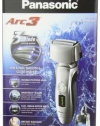 Panasonic ES-LT71-S Men's 3-Blade(Arc 3) Wet/Dry Nanotech Rechargeable Electric Shaver with Vortex Cleaning System, Silver