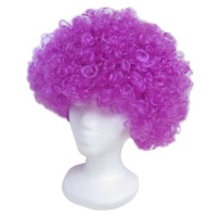SeasonsTrading Economy Purple Afro Wig ~ Halloween Costume Party Wig (STC13045) SeasonsTrading Economy Purple Afro Wig ~ Halloween Costume Party Wig (STC13045)