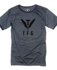 Let the logo speak for you. This tee from Triple Fat Goose has a cool minimalist look. Let the logo speak for you. This tee from Triple Fat Goose has a cool minimalist look.