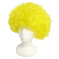SeasonsTrading Economy Yellow Afro Wig ~ Halloween Costume Party Wig (STC13043) SeasonsTrading Economy Yellow Afro Wig ~ Halloween Costume Party Wig (STC13043)