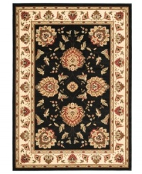 Bring the brilliance of ancient Persian textile design home with this dark and captivating Lyndhurst area rug from Safavieh. Crafted from soft polypropylene, this rug radiates timeless allure with the added convenience of easy-care construction. (Clearance) Bring the brilliance of ancient Persian textile design home with this dark and captivating Lyndhurst area rug from Safavieh. Crafted from soft polypropylene, this rug radiates timeless allure with the added convenience of easy-care construction. (Clearance)