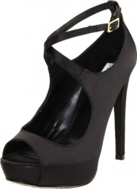 Steve Madden Women's Hottness Open-Toe Pump