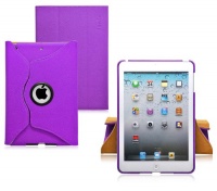 COD(TM) Rotating Stand Leather Case for New Apple iPad Mini 2 Tablet 4G LTE (Purple) COD(TM) Rotating Stand Leather Case for New Apple iPad Mini 2 Tablet 4G LTE (Purple)
